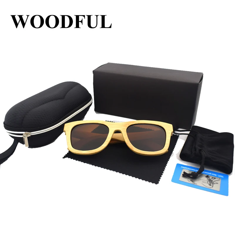 Деревянные бамбуковые солнцезащитные очки ручной работы с поляризацией |