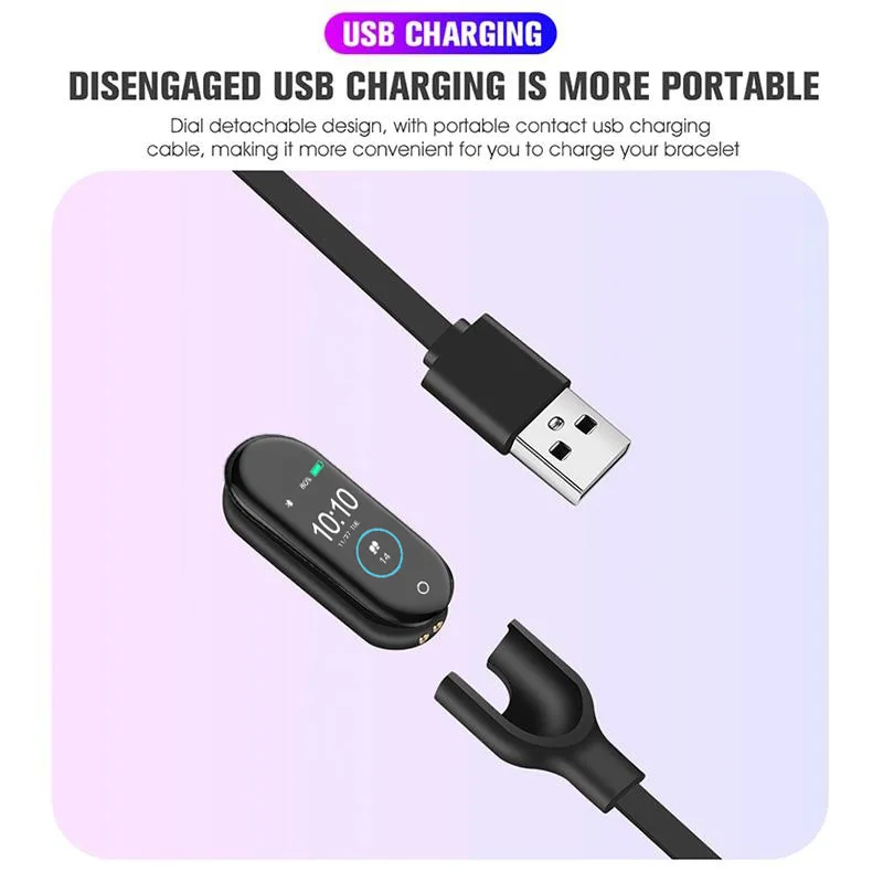 M4 смарт браслет спортивные часы с монитором сердечного ритма фитнес трекер