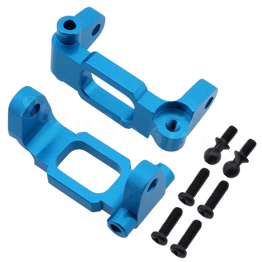 Алюминиевая Передняя Ступица несущая база C (L/R) для 1/18 Scale Revel 24540 Scorch Hobbico Dromida