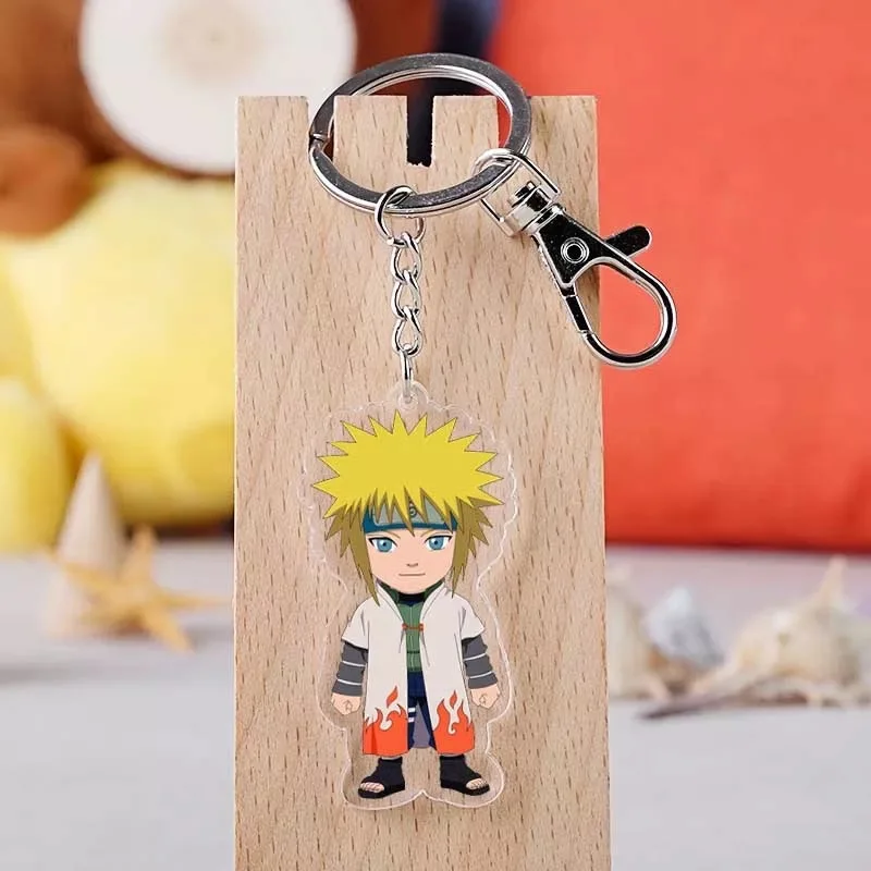 

2019 Keychain Double Sided Acrylic Key Chain Pendant Anime Accessories Cartoon Key Ring