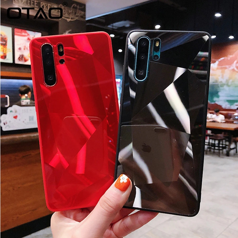Чехол для Samsung Galaxy S9 S8 S10 Plus Note 8 9 10 Pro модный зеркальный чехол со стразами A50 A70 A80 M30 A7