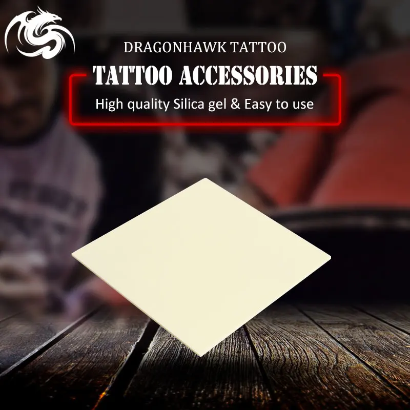 Профессиональная мягкая пустая кожа для тату практики 1 шт. двухсторонняя игл