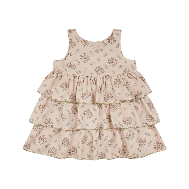 

Pre-sale 2020 Autumn Baby Girls Plaid Tops Pastoral Floral Princess Dress Shirt Set Sleeveless Dress Jeans Top Set