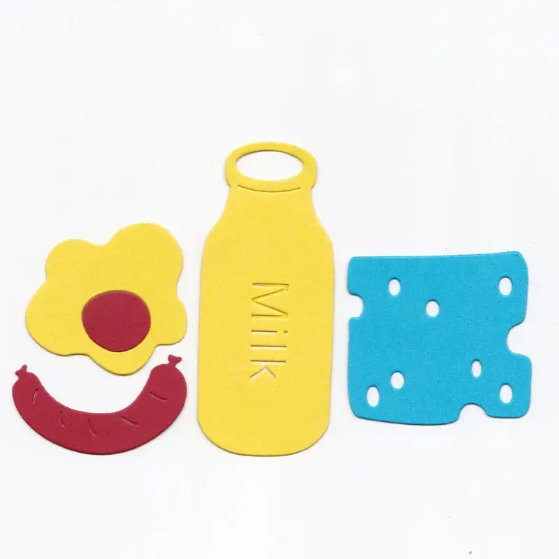 Бутылки с молоком металлические режущие штампы трафарет для скрапбукинга