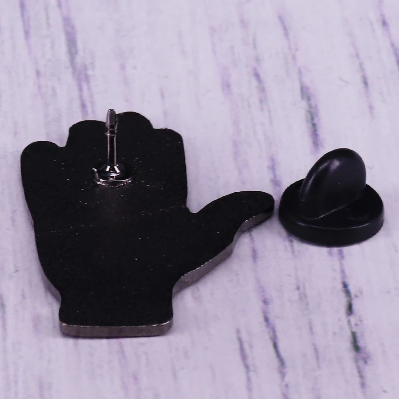 Left Hand Lapel Pin Finger Badge | Украшения и аксессуары