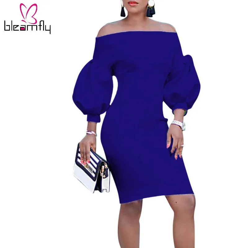 Сексуальные платья с открытыми плечами женские вырезом лодочкой и рукавами