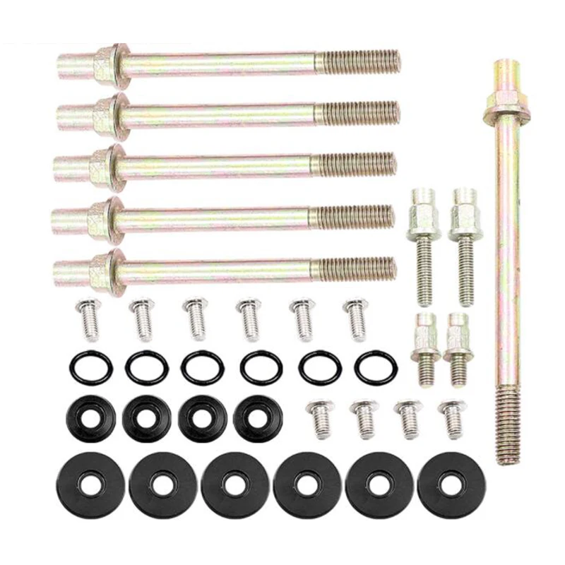 

Low Profile Engine Valve Cover Washer Bolt Kit Black For Acura Honda K20 K24 JDM Car Accessories