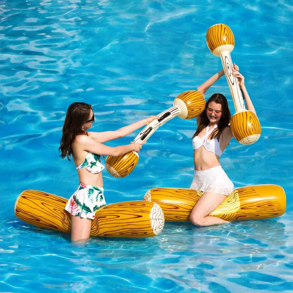 

2021 Inflatable Joust Swimming ring Pool Float Game Toys Water Sport Plaything For Children Adult Party Supply Gladiator Raft