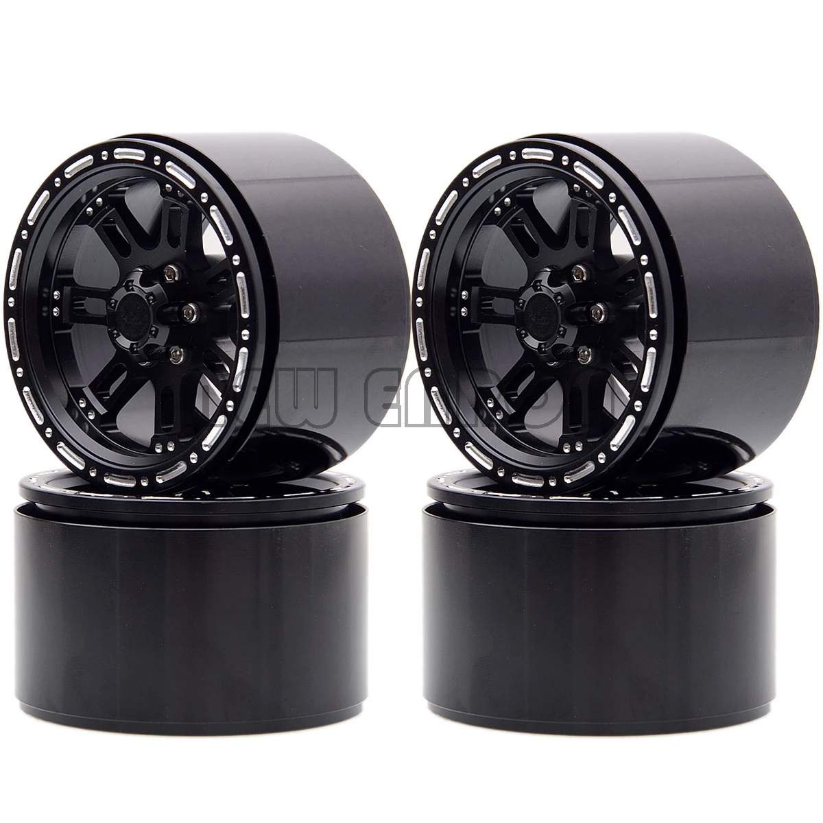 Новые ENRON 4 шт. металлические колесные диски ступицы 2," подходят для RC Rock Crawler Axial Wraith YETI SCX10 RR10 TRX4 TRX-4 KM2 90045 90031 90020