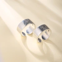 korean fashion frog mushroom plant animal open womens ring for vintage couple rings finger jewelry set christmas party gift