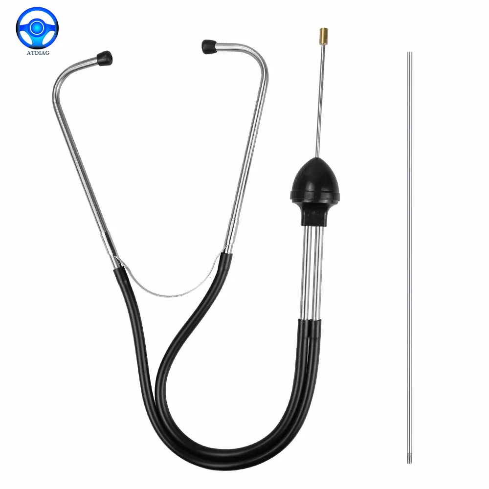 Newest Car Cylinder Stethoscope Diagnostic Tool Engine Cylinder Noise Tester Detector Auto Abnormal Sound Diagnostic Device