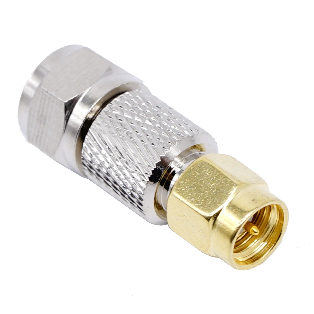 Коаксиальный коаксиальный адаптер из чистой меди типа F папа-мама SMA папа |