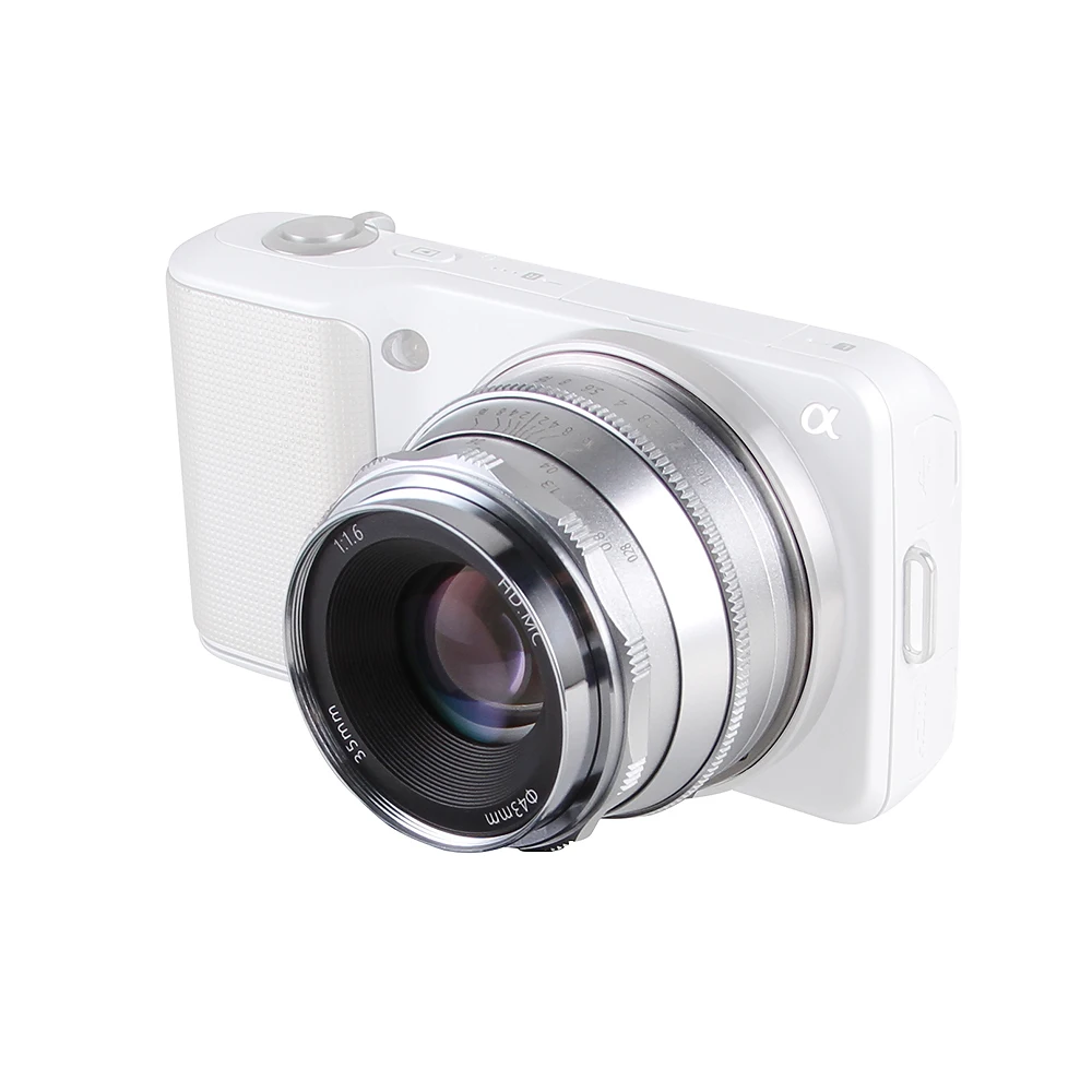 Объектив ручной фокусировки MF Prime 35 мм F/1 6 для Fujifilm Fuji X mount XH1 XA5 XA10 XA20 XE3 XE2S XT10 XT20 XT2