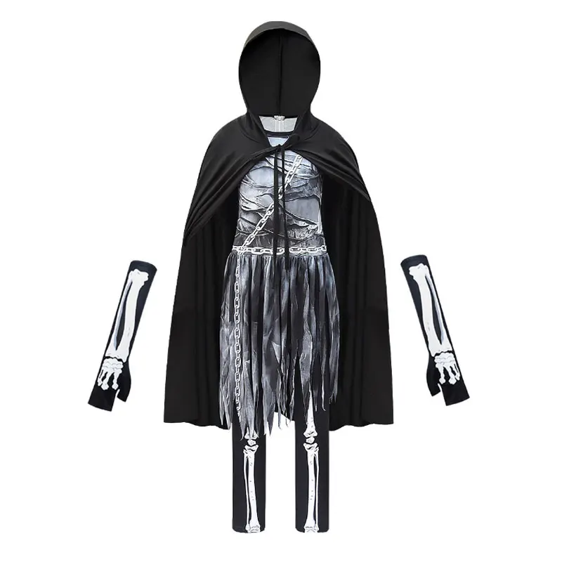 Новинка 2020 костюм Чумного доктора для косплея Детская накидка перчатки наряды