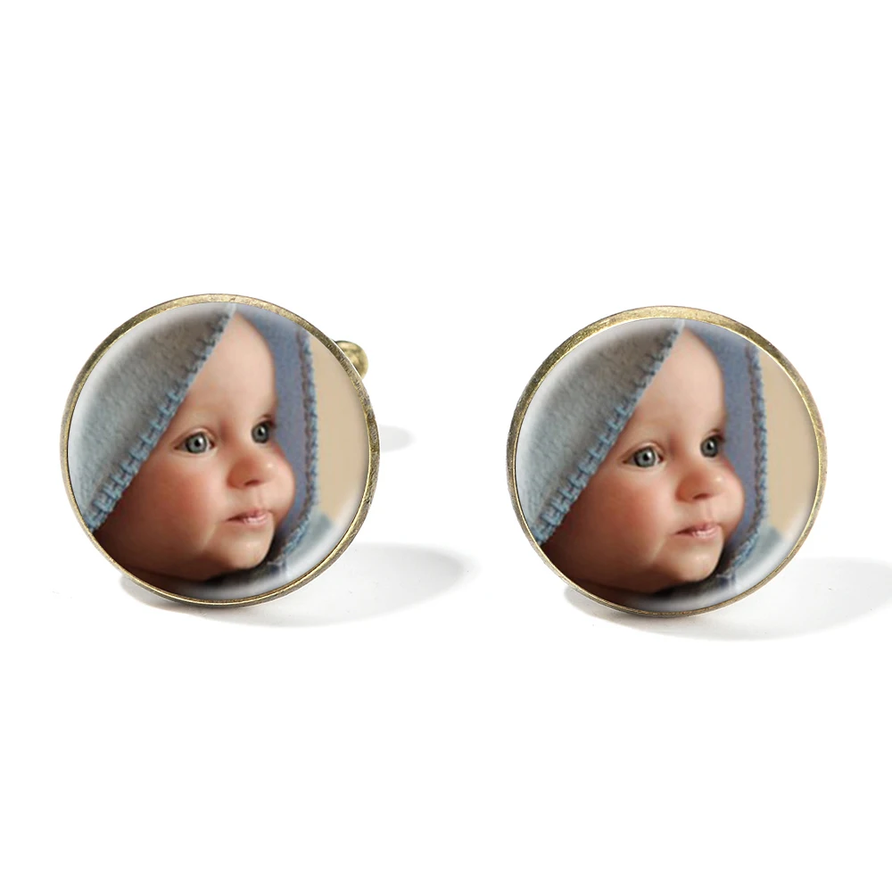 Запонки SONGDA с индивидуальным фото текстом и логотипом компании запонки для