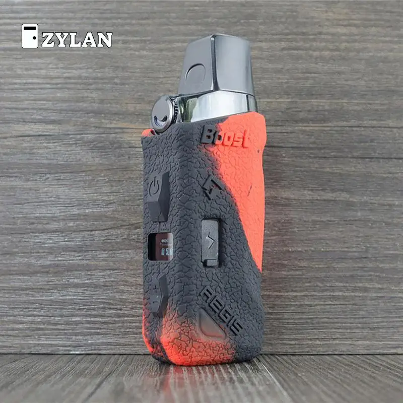 Силиконовый противоударный чехол для Geekvape Aegis Boost текстурный вейпа | Мобильные