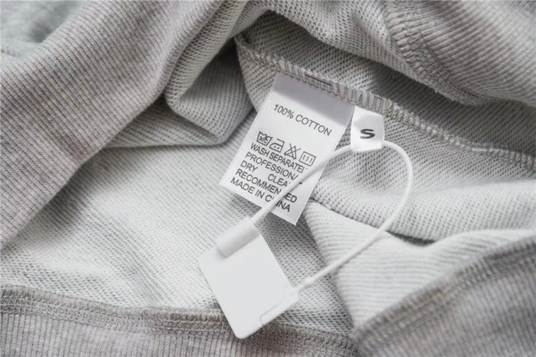 

Autumn 2021 Gray Hoodies Women's Drawstring Letter Logo Printing Long Sleeve Loose Cotton Female Hooded Sweatshirts