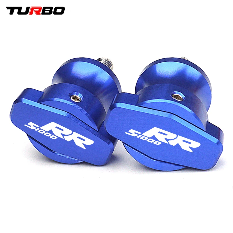 

For BMW S1000R S1000RR HP4 2014 2015 2016 2017 2018 2019 2020 8MM Motorcycle Sliders Spools CNC Swing Arm Stand Screw