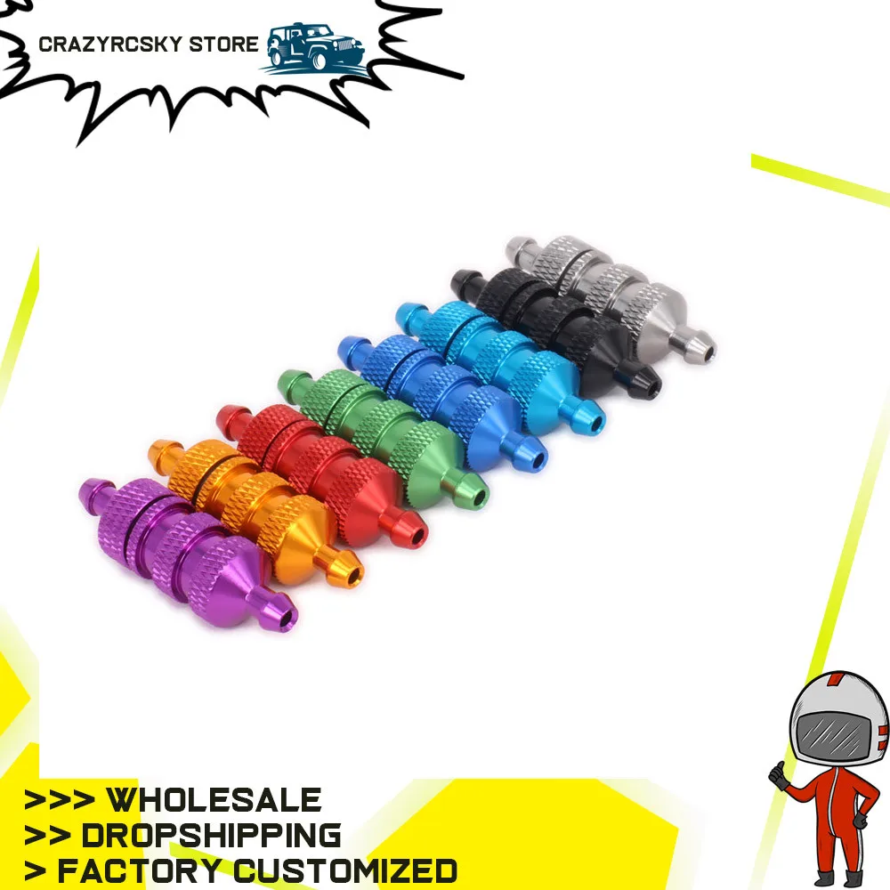 Масляный топливный фильтр RCAWD для 1:10 RC Nitro Hobby запчасти автомобилей/самолетов