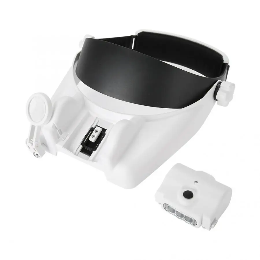 Повязка На Голову лупа на головке увеличительное Стекло оборудование для