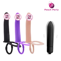 silica gel feels realistic penis back court syringe couple sex toy flirting male and female sex toy 18