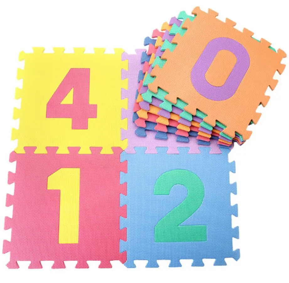 10 шт. 30 см пена детский игровой коврик пазл для детей Ползания игр Игрушки|Коврики