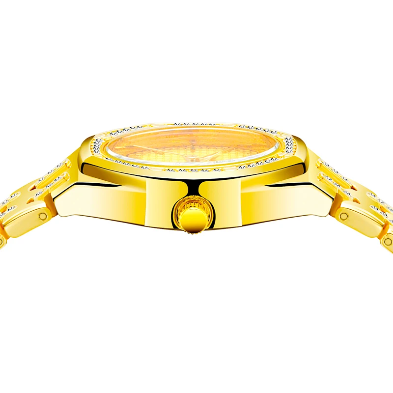 

2021 luxury brand gold designer handmade watch ladies gold watch waterproof jewelry girls watch