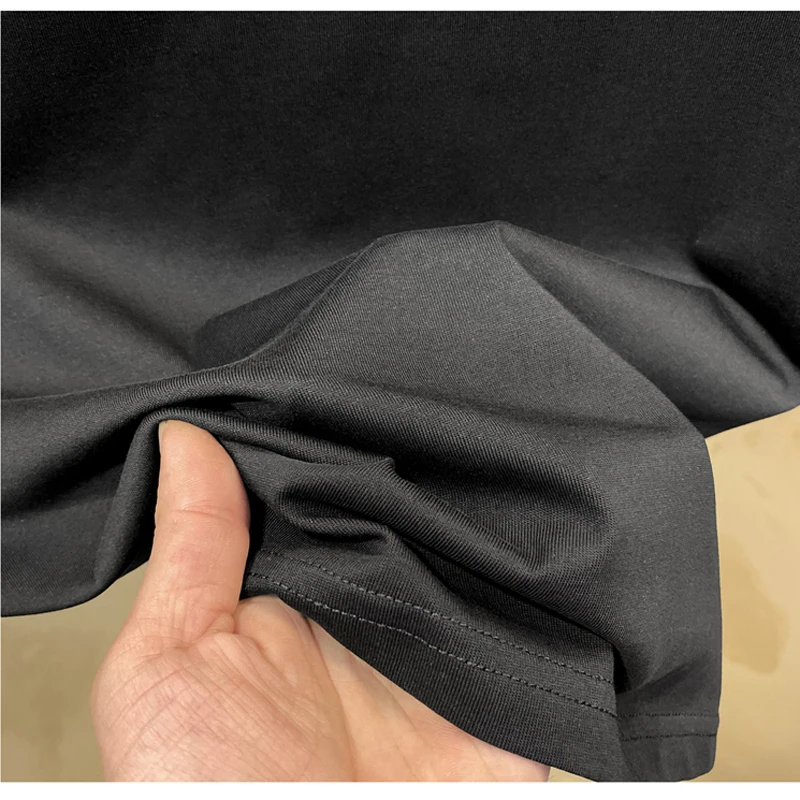 

Men T-shirt 2021 New Arrival Summer Three-Dimensional Letters Male T-shirts Cotton Slim Teenage Boys Korean Style Fashion T34