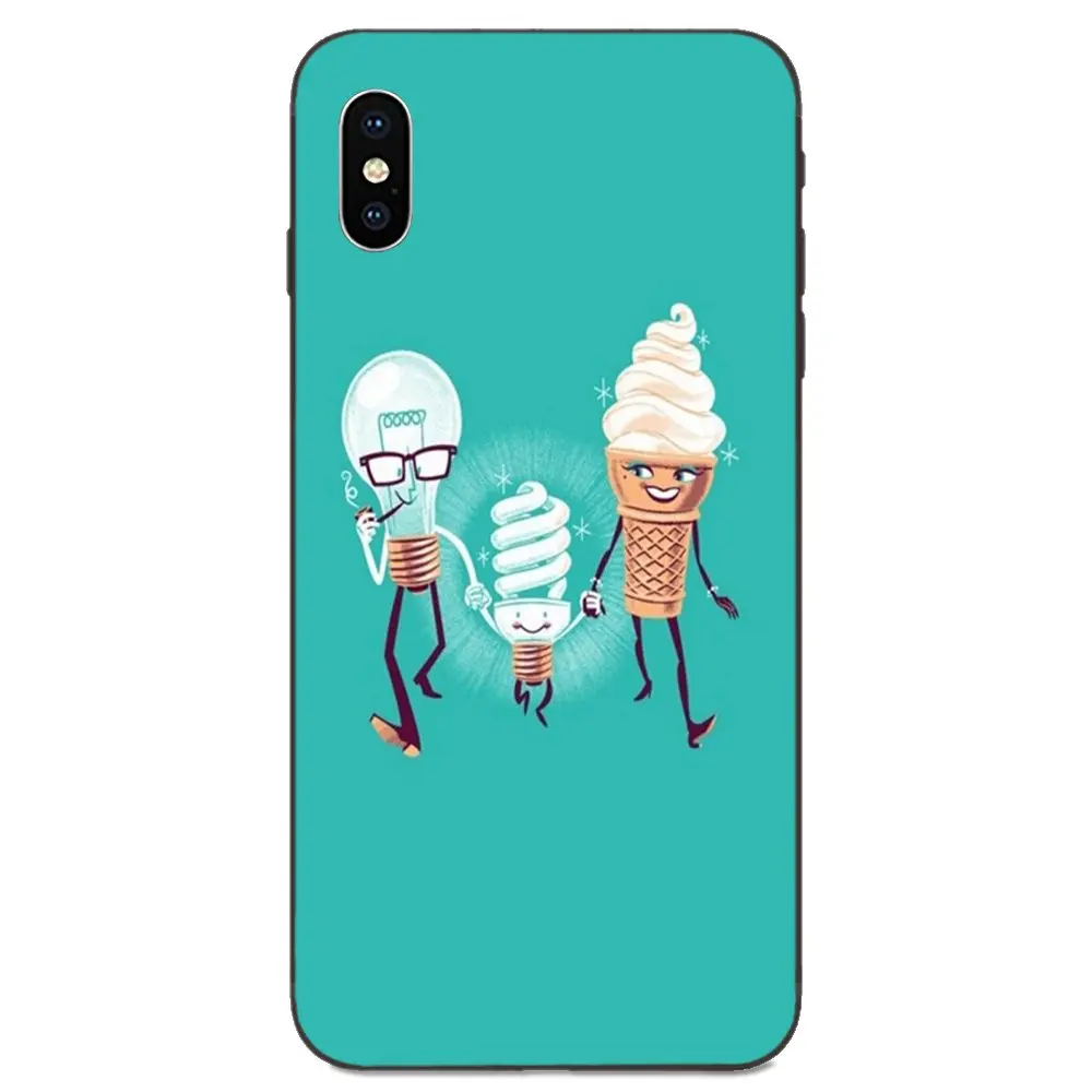 Мягкий ТПУ милый чехол для Xiaomi Redmi Mi Note 2 3S 8 9 Lite SE Pro с милым рисунком мороженого |