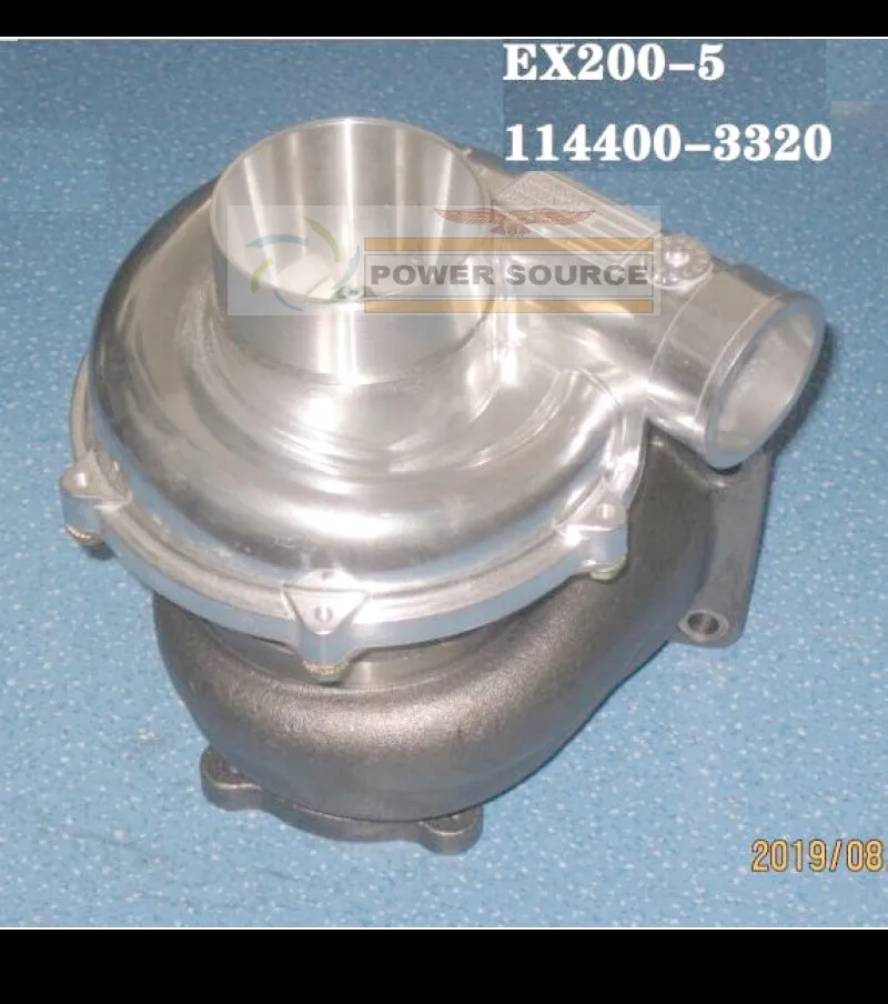 Turbo RHC6 CIBC 114400-3320 1-14400-3320 VA720015 1144003320 для Hitachi EX200-5 Excavator JCB Earth Move 6BG1T 6BG1-T | Автомобили и