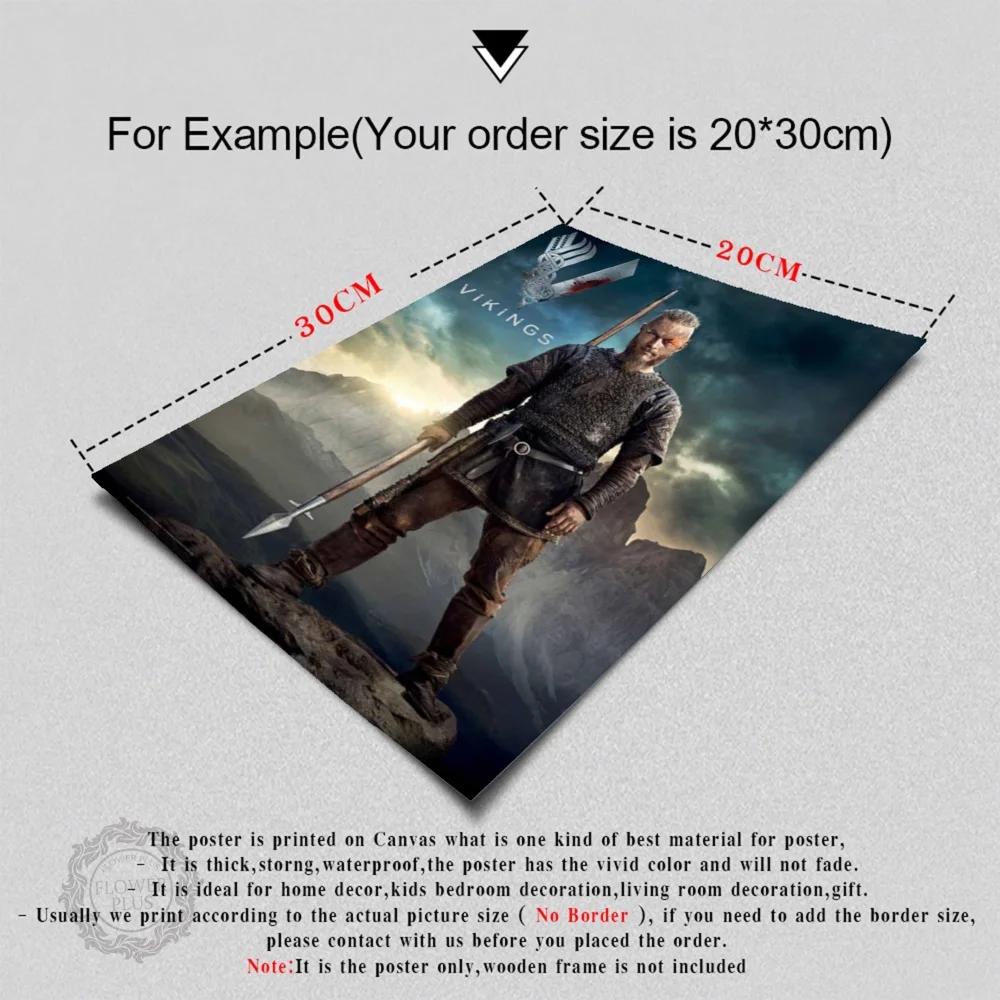 

Poster Vikings Posters and Prints Canvas Painting Wall Art Picture for Living Room Home Decor quadro cuadros