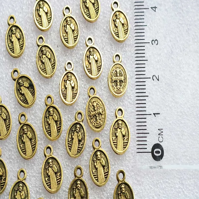 Религиозная Подвеска &quotИисус&quot маленький крестообразный амулет от San Benito|Шармы|