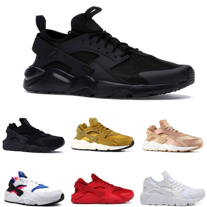 Новые мужские Кроссовки Huarache для бега ультра розовое золото высокое качество