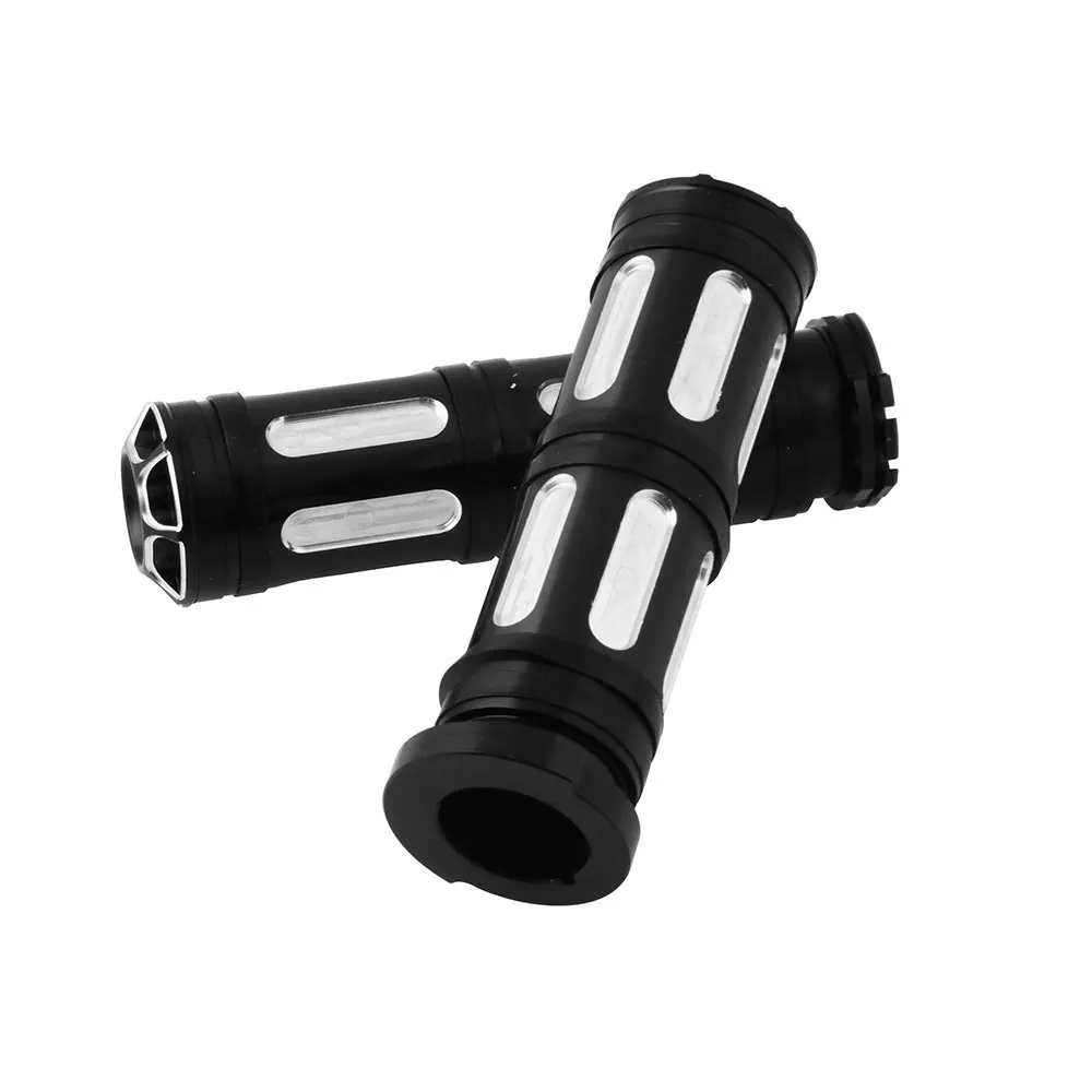 

1" Motorcycle Hand Grips Handlebar Fit For Harley Touring Sportster Dyna Softail