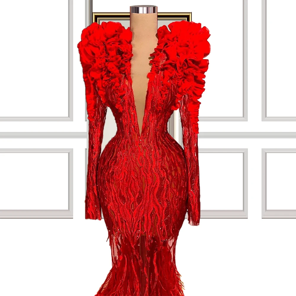 Рисунок 6 - Красные вечерние платья