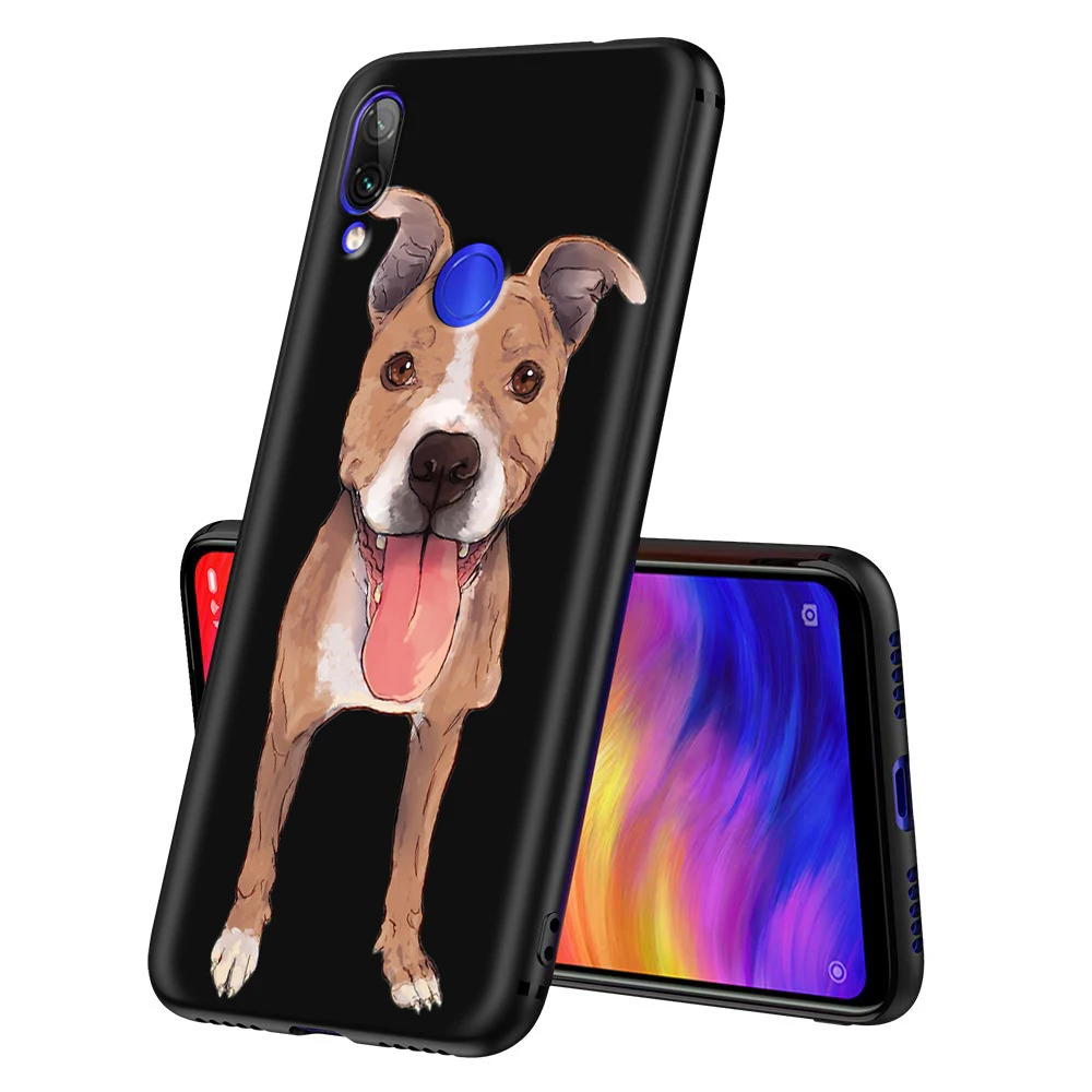 Мягкий ТПУ чехол YIMAOC Pit Bull Pitbull для Xiaomi Redmi mi Note MAX 3 6 6A 7 mi6 mi8 9 se a1 a2 Pro Lite go pocophone