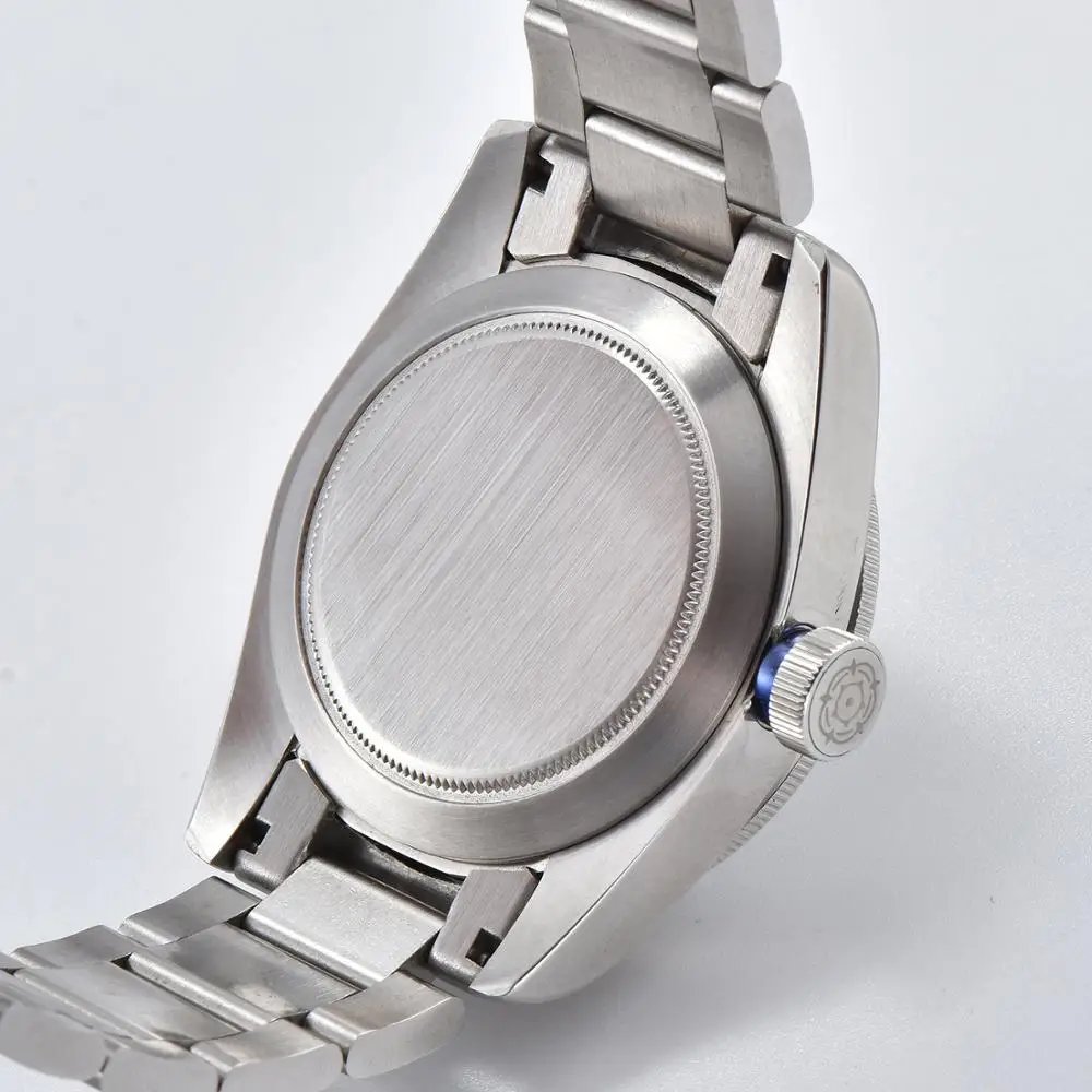 Free Shipping Watch Automatic Men's 41mm Network Mineral Glass Light Hand 316L Stainless Steel Case T-21010 | Наручные часы