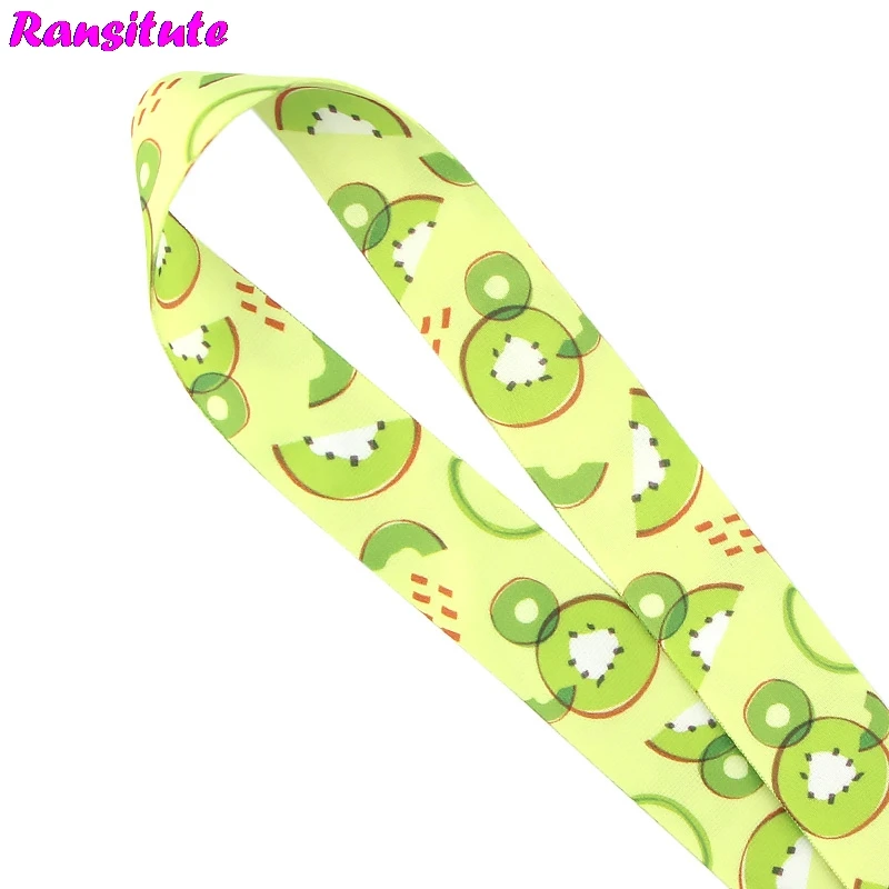 Фрукты серии киви талреп Ключ ID карты мобильный телефон ремень USB бейдж держатель