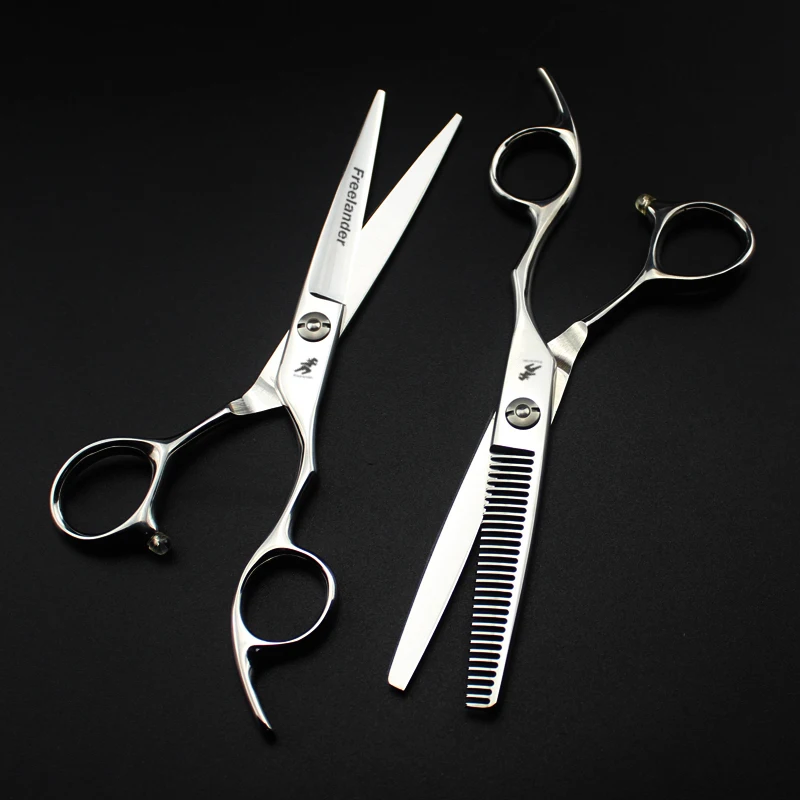 

5.5/6.0"Sale Silver Japanese Hair Scissors Cheap Hairdressing Scissors Thinning Shears Hairdresser Shaver Haircut