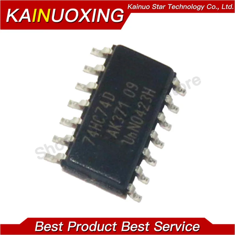 10 шт. 74HC74D SOP14 74HC74 SOP SN74HC74DR SOP-14 SN74HC74 SMD новый и оригинальный IC