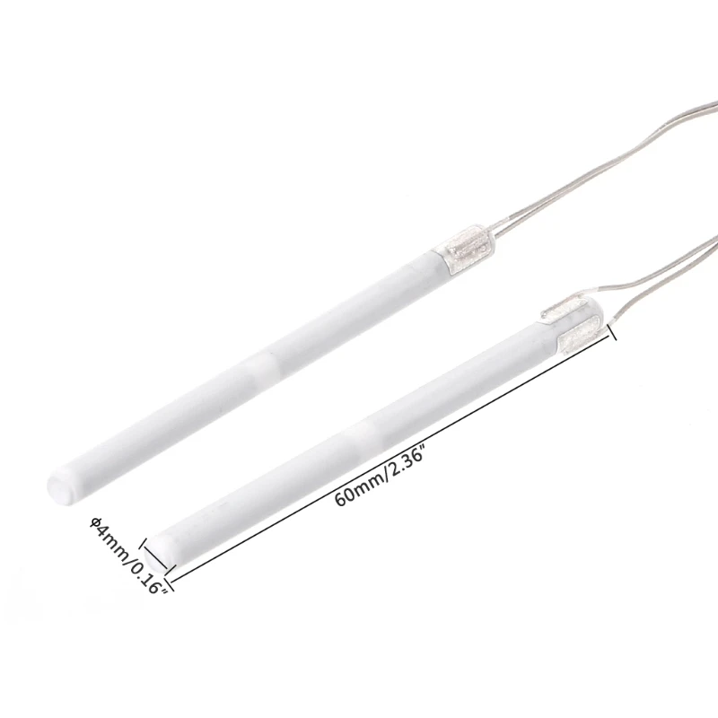 

2Pcs Electric adjustable constant temperature heating type soldering iron core heater 60w 220V heating element Dropshipping