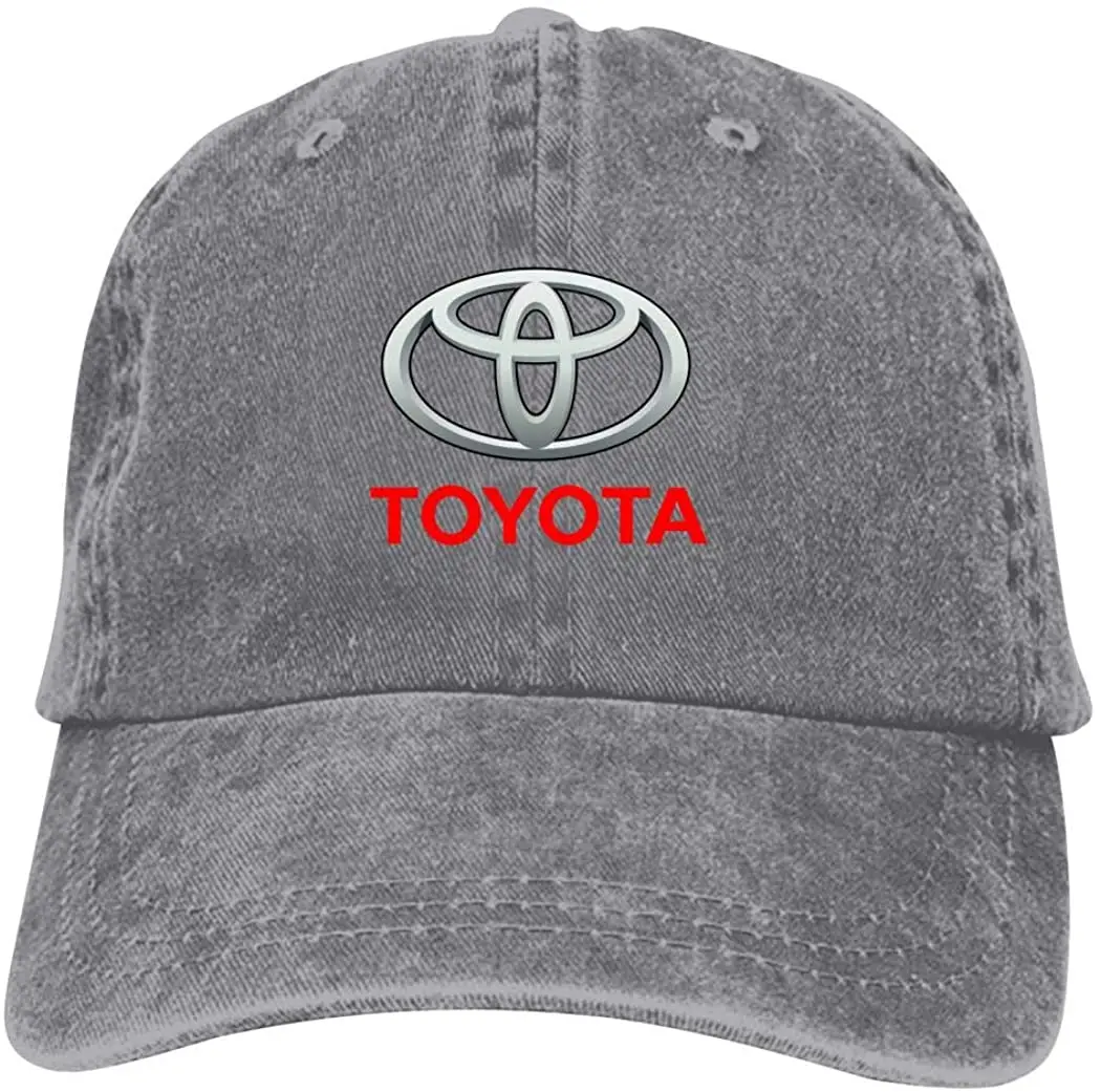 

Toy-OTA Unisex Car Logo Cowboy Hat Adjustable Casual Baseball Cap Denim Dad Hat