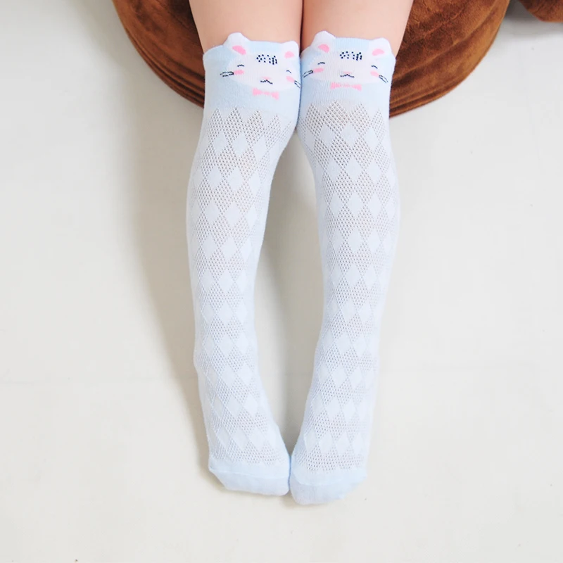 

Children's Socks Spring Dnd Summer Knee Socks Cotton Cute Cartoon Style Socks For Boys And Girls Warm Soft Baby Thighs High Sock