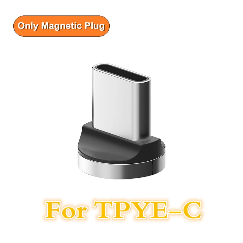 Быстрая зарядка USB кабель для Iphone TYPE-C Micro USB кабель для передачи данных магнитный разъем для Xiaomi Redmi samsung oppo зарядное устройство 1 м 2 м линия - Цвет: For TYPE C Plug