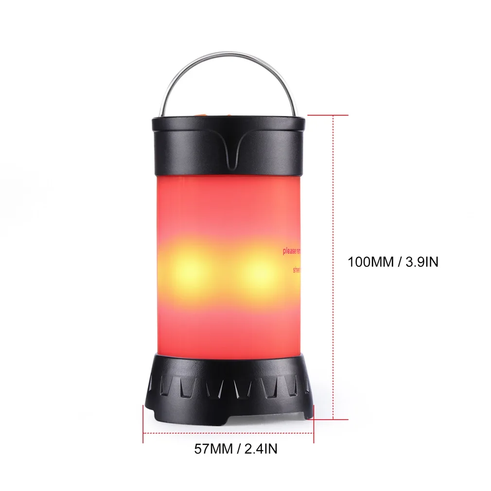 

HBD-CL06 3 Colors Waterproof USB Charging Outdoor Camping LED Lamp Emergency Lighting Long Lasting Lantern Hiking Light