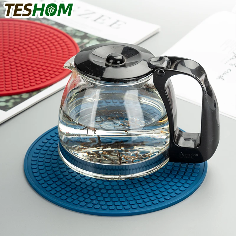 Подставки TESHOM для напитков Силиконовый Многофункциональный термостойкий