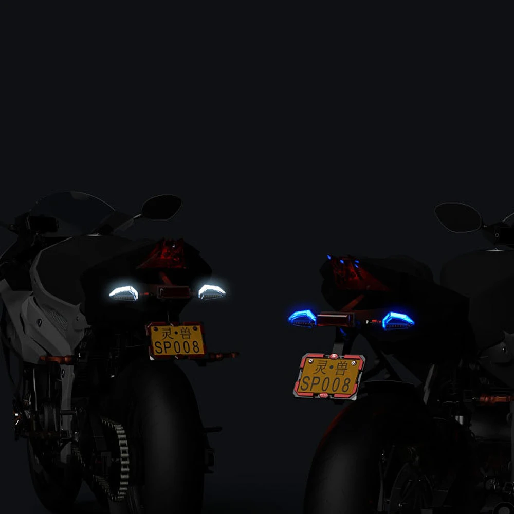 Светодиодный указатель поворота для мотоцикла Spirit Beast 12 В индикаторы KAWASAKI Ninja 250R