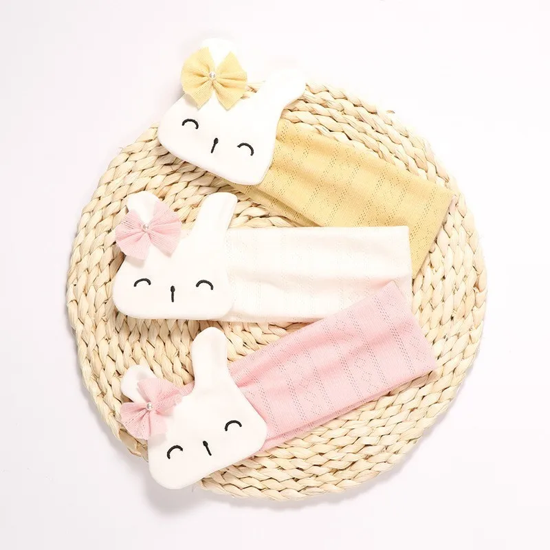 MAYA STEPAN 1 PCS Baby Girl Rabbit Star Flower Headband Hair Accessories Clothes Newborn Headwear Headwrap Hairband Infant Gift | Детская