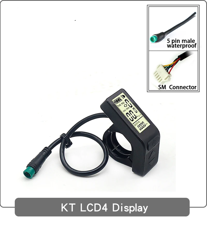 EJOYQI KT ЖК-дисплей 8H USB фара для электровелосипеда в Дисплей 24V 36V 48V Электрический велосипед аксессуары Дисплей Электрический велосипед ЖК-дисплей Водонепроницаемый