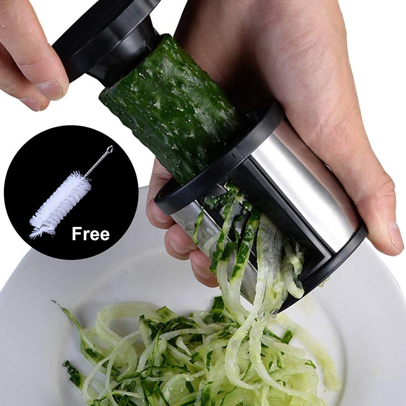 

Manual Spiralizer Vegetable Slicer Stainless Steel Vegetable Slicer Cutter